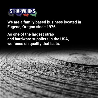 Heavyweight Polypropylene Webbing - Heavy Duty Poly Strapping for Outdoor DIY Gear Repair, 3/4 Inch