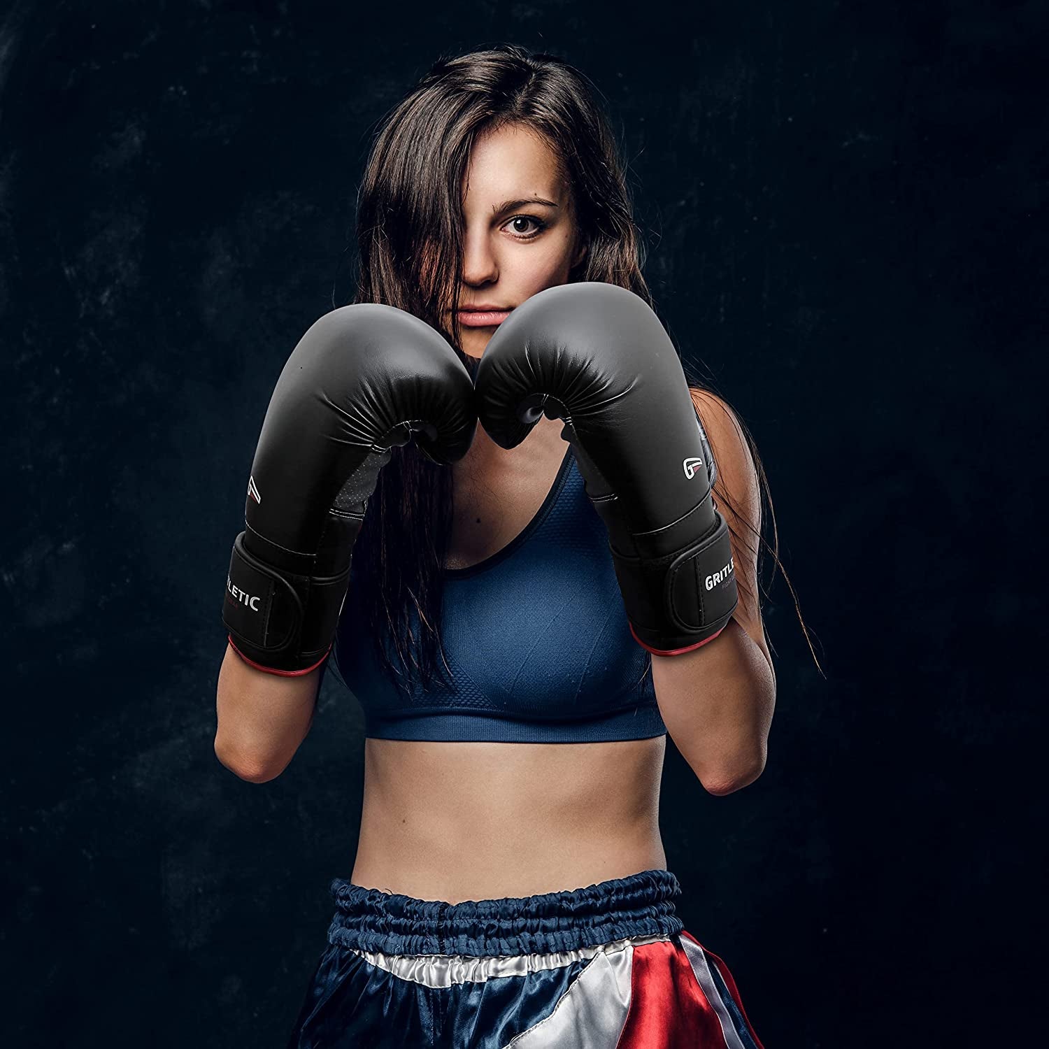 Boxing & MMA Training Gloves | Supreme Boxing Gloves for Men & Women. 8,10,12,14 & 16Oz Boxing Gloves (Red-Black)
